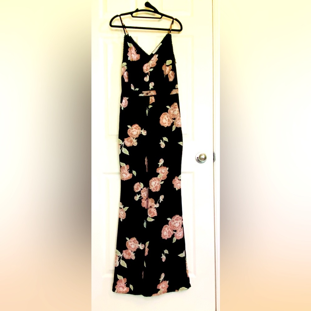 Long, lined and lovely jumpsuit